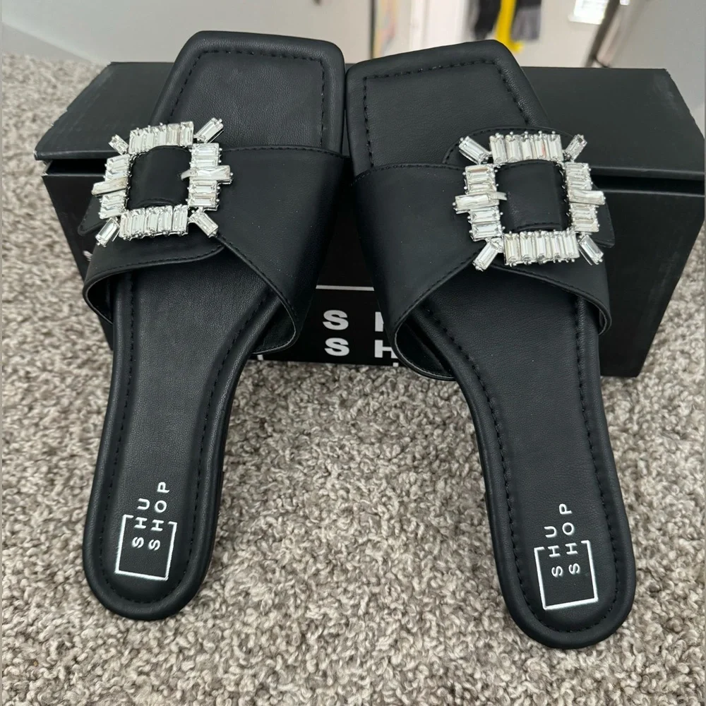 Shushop sandal with a box. Summer comfortable sandal very cute - Picture 5 of 8